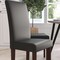 Merrick Lane Ellison Mid-Century Panel Back Parsons Accent Dining Chair